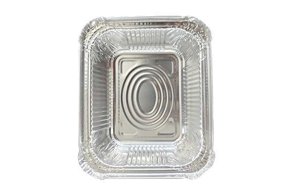 Disposable aluminum foil trays: ideal for food packaging